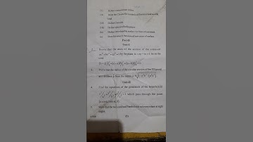 geometry paper m.sc. previous year mlsu University