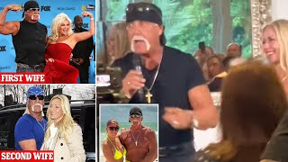 Hulk Hogan announces third engagement to yoga instructor Sky Daily at friend's WEDDING