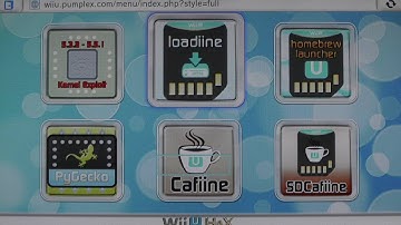 PumpleX WiiU HaX Exploit Menu 2.0.0 - 5.5.1 2016