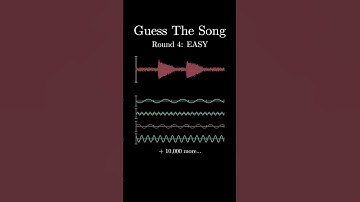 Fourier Transform Song Guessing Game — Song 58 #shorts