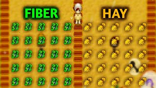Cara Mendapatkan Fiber & Hay - Harvest Town