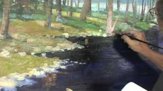 Adding Details To Landscape Paintings Part 9 Of 11 With Andy Braitman