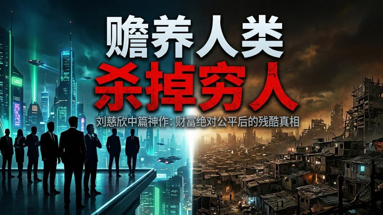 赡养人类：当全球财富只剩一个人｜刘慈欣最狠的寓言｜底层代码 - YouTube