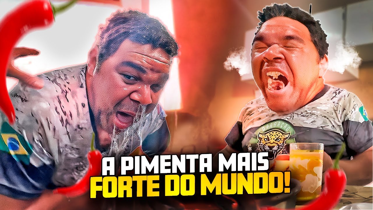 ERIK TROCOU O PÃO E GALO CEGO COMEU A PIMENTA MAIS FORTE DO MUNDO 🤣 | GALO CEGO
