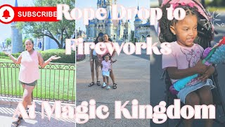 Magic Kingdom Vlog 2025 | Rope Drop to Fireworks with Kids | Full Disney Day!