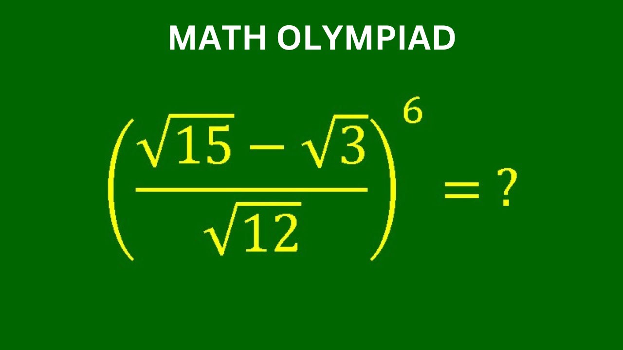A Very Nice Math Olympiad Problem | Can You Solve? | Algebra - YouTube