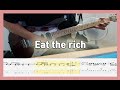 Tab aerosmith  eat the rich cover by joguitar