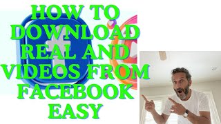 How to download reals and videos from Facebook without using third party software 2025 screenshot 1
