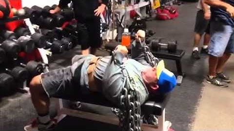 Elitefts.com - Slight Incline Chain Press
