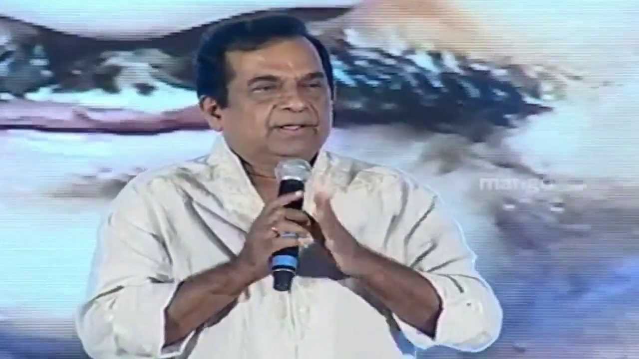 Brahmanandam Funny Speech @ Race Gurram Audio Launch - Allu Arjun, Shruti Haasan