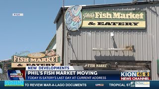 Phil's Fish Market Moving
