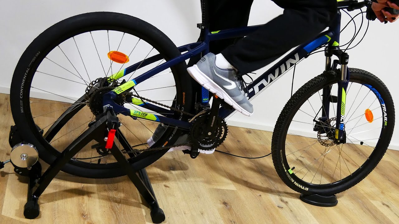 Trainiere zuhause mit deinem Mountain Bike - Rollentrainer