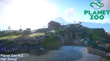 Austrian Themed Dall Sheep Mountain Habitat - Planet Zoo A-Z Speedbuilds