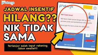 Pada heboh hari ini, jadwal insentif hilang dan dapat notifikasi nik
tidak sama. maksudnya bagaimana? link 5 kelas prakerja yec, semua
100ribu. langsun...