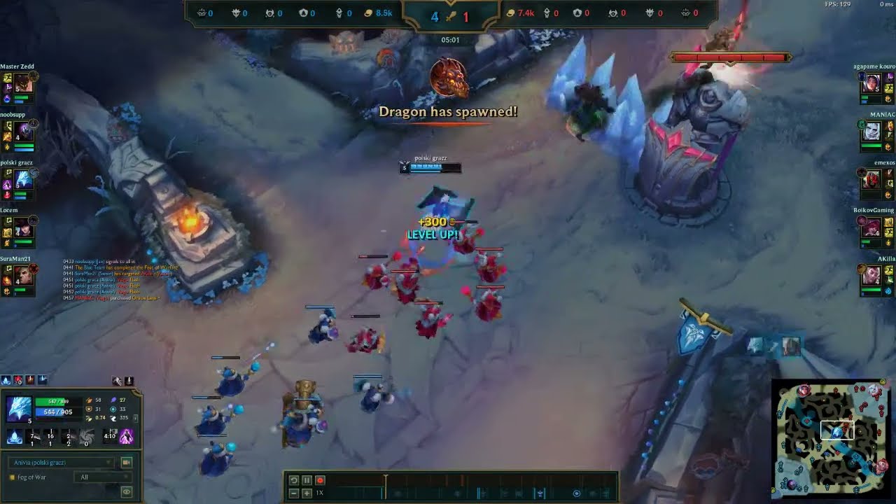 ex Rank 1 Anivia(S11) solo kills Zed.