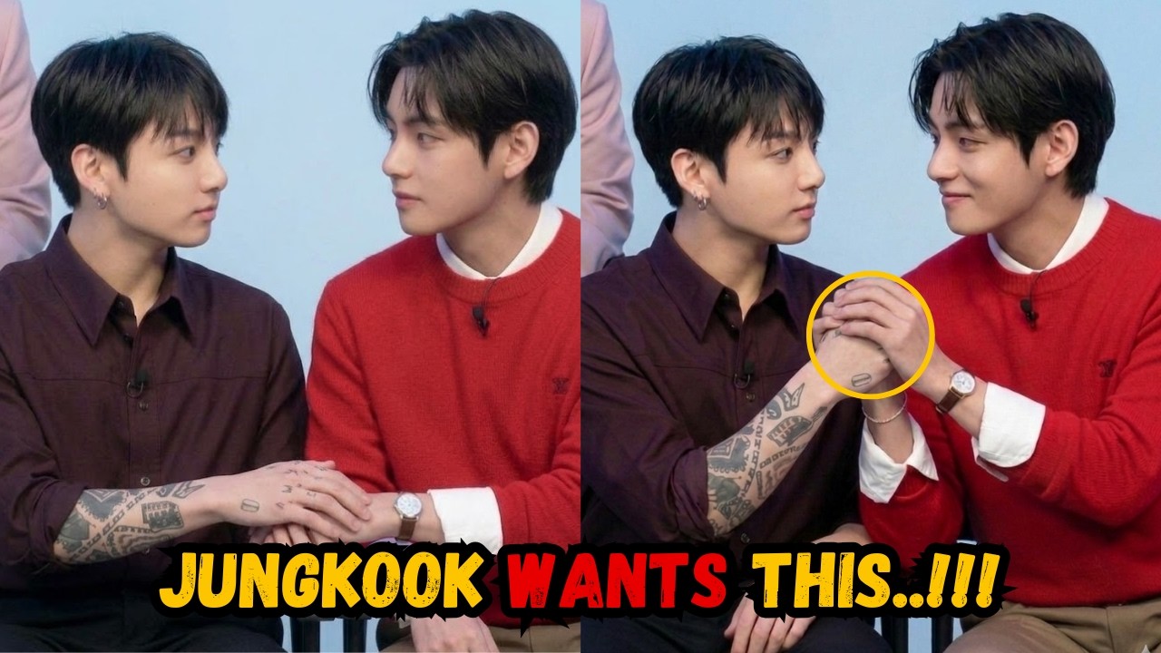 V’s Hand Reveals Jungkook’s Secret Plan!