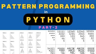#2 PATTERNS USING PYTHON Profile
