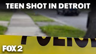 Detroit shooting leaves 16-year-old shot, two children injured