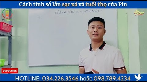 Số chu trình xả pin là gì năm 2024