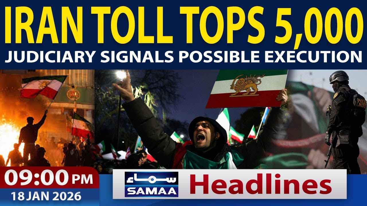 Iran Protests Deadliest as 5,000 Perish | Executions Loom, Mohareb Charges Filed | 9 PM Headlines