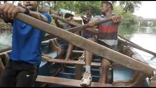 7(A) naval unit boat pulling 😍 svkp dr ks raju arts and sciences clg boat pulling team