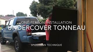 UNDERCOVER Tonneau Cover Installation (SPIDERMAN Technique)
