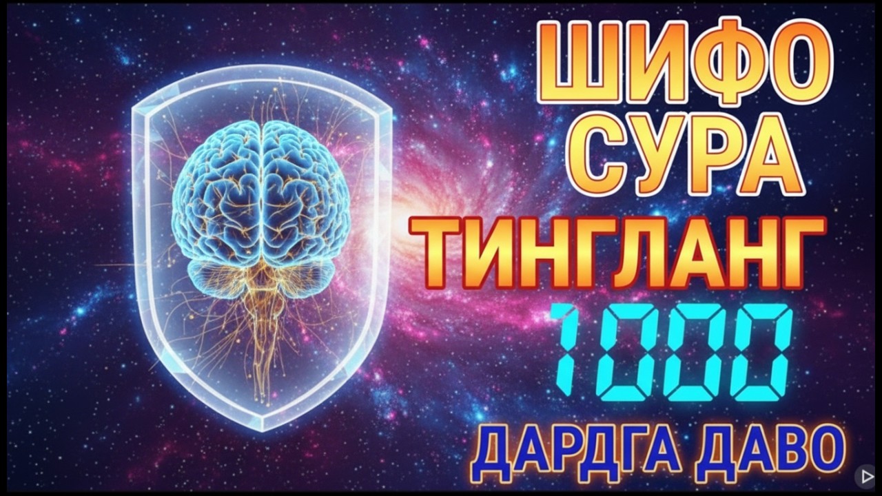 🕌 Муроттал Тиловати Шифо Учун — Танa Саломатлиги ва Хотиржамлик Каломи