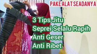 Download lagu Cara Mudah Memasang Seprei Agar tidak Geser