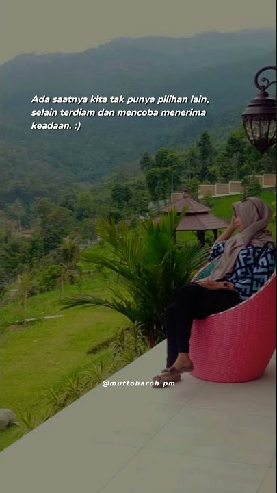 Diam & pasrah dlm keadaan :) #statuswa #diam #storywa