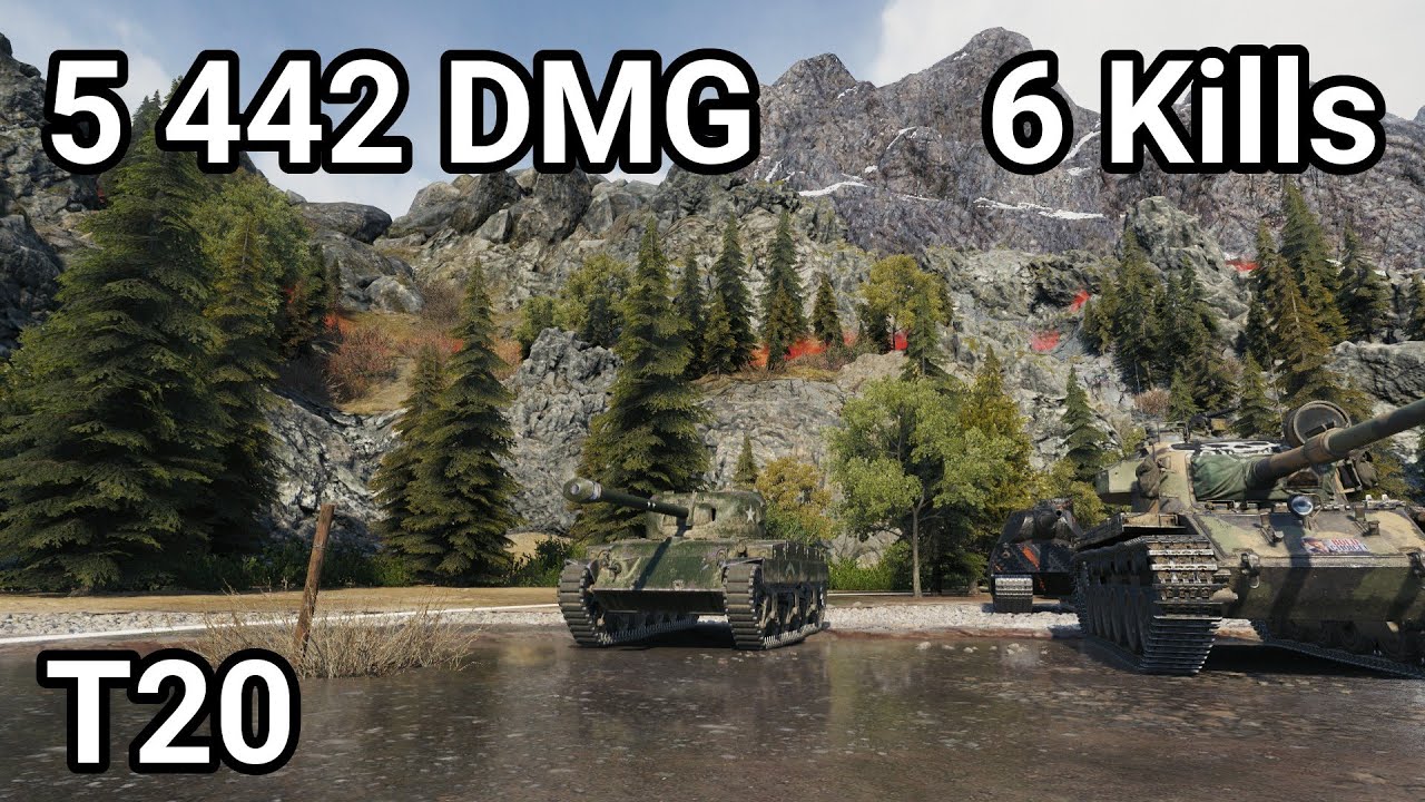 T20 - 5 442 damage / 6 kill / 280 blocked / 479 assist