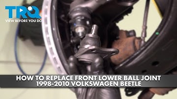 How to Replace Front Lower Ball Joint 1998-2010 Volkswagen Beetle