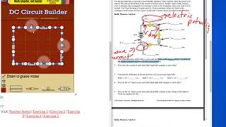 DC Circuit Concept Builder Interactive