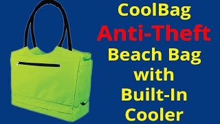 theft proof beach bag