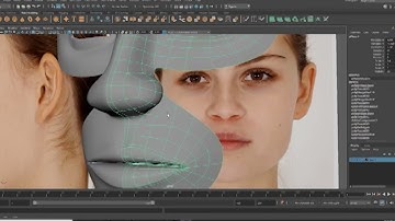Head modelling in maya/Timelapse#3dmodeling