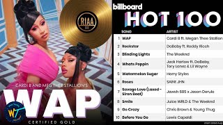 Cardi B Earns 4th #1 w/ WAP | Lil Kim shades Megan Thee Stallion & Cardi | Meg Reveals Bullet Wounds screenshot 1