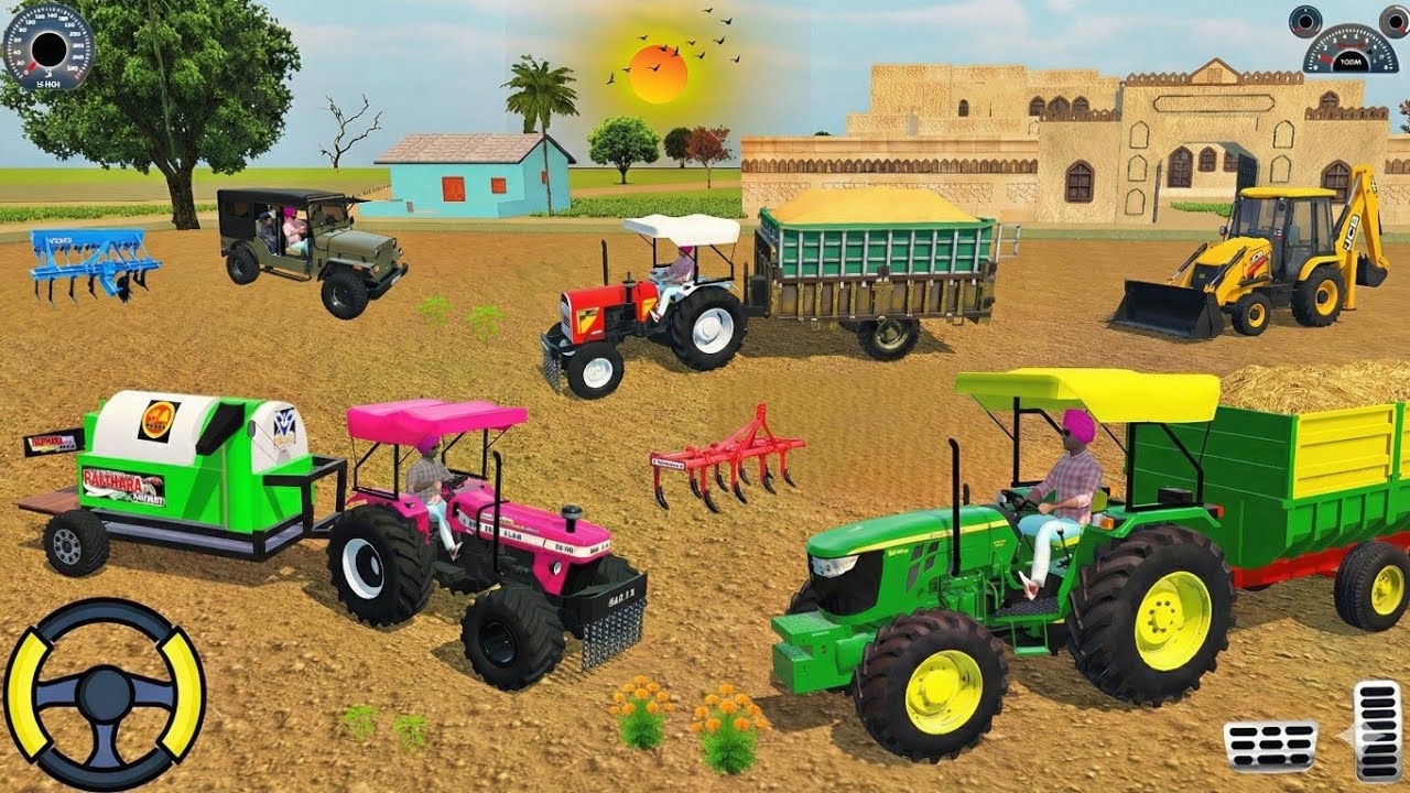 🔴Jcb And Unloaded Stone For Dumper Truck 🚛 In Game Video ll Indian Vihical Simulator 3d Game video