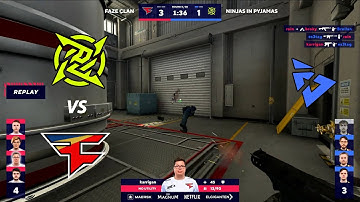 FaZe vs NIP - HIGHLIGHTS - Map 2 [NUKE] - BLAST Premier Fall Semi-Final CSGO 2022.