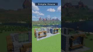 Simple Stone Brick House | Minecraft Timelapse Profile