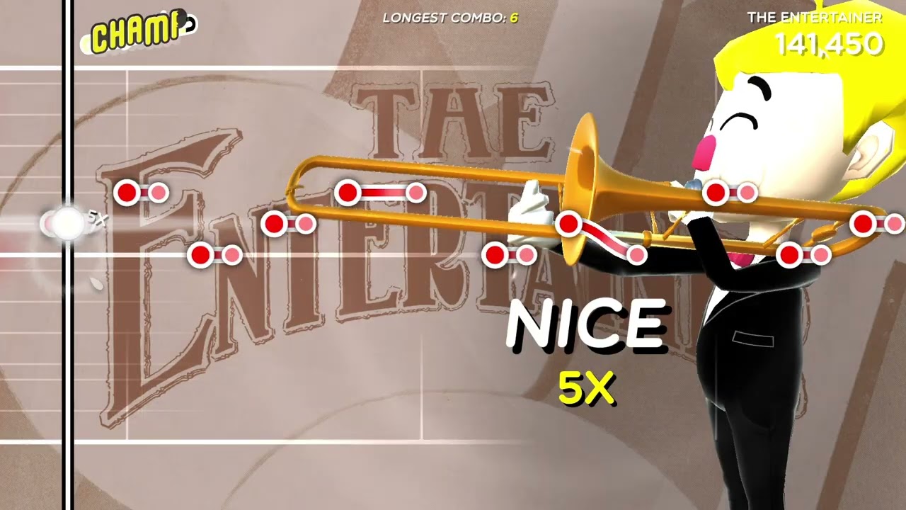 trombone champ the entertainer YouTube