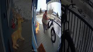 Instant Karma Flip-Flop Thief Covered In Gender Reveal Dust