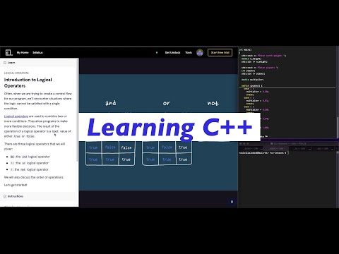 Learning C++ PT 39