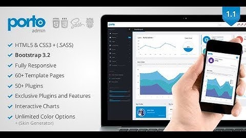 Porto admin Template