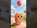 Running After Flying Balloons, Yuhuu...Feels So Great #cat #cute #funny #cutecat #funnycats #pets