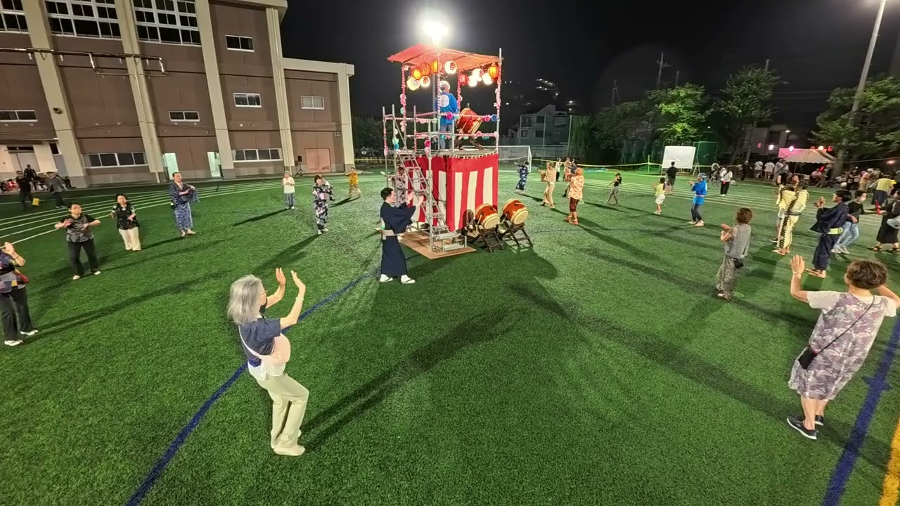 葛飾音頭 2025年四つ木五丁目町会盆踊り7 - YouTube