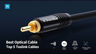 Top 5 Best Optical Cable 2026 | Best Toslink Audio Cables