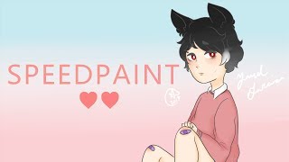SPEEDPAINT || Local Wolf Boy [OC]