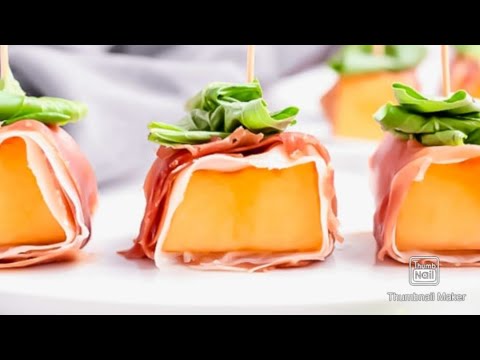 Video: Melone Con Prosciutto Di Parma