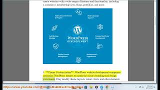 Wordpress website development company 101: Wordpress web development company
