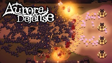 This New Roguelite Tower Defense Has Me Hooked! | Aurora Defense