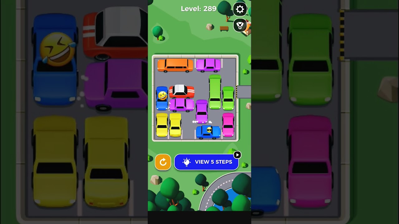 Car parking jam unblock car Level 289 